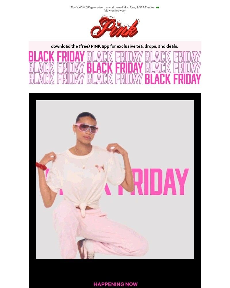 Screenshot of email with subject /media/emails/big-deal-srsly-40-off-pink-06f95a-cropped-f11042fa.jpg