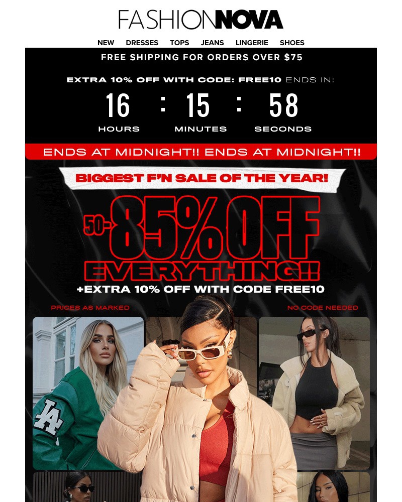 Screenshot of email with subject /media/emails/biggest-fn-sale50-85-off-extra-10-off-58bdee-cropped-f3d45710.jpg