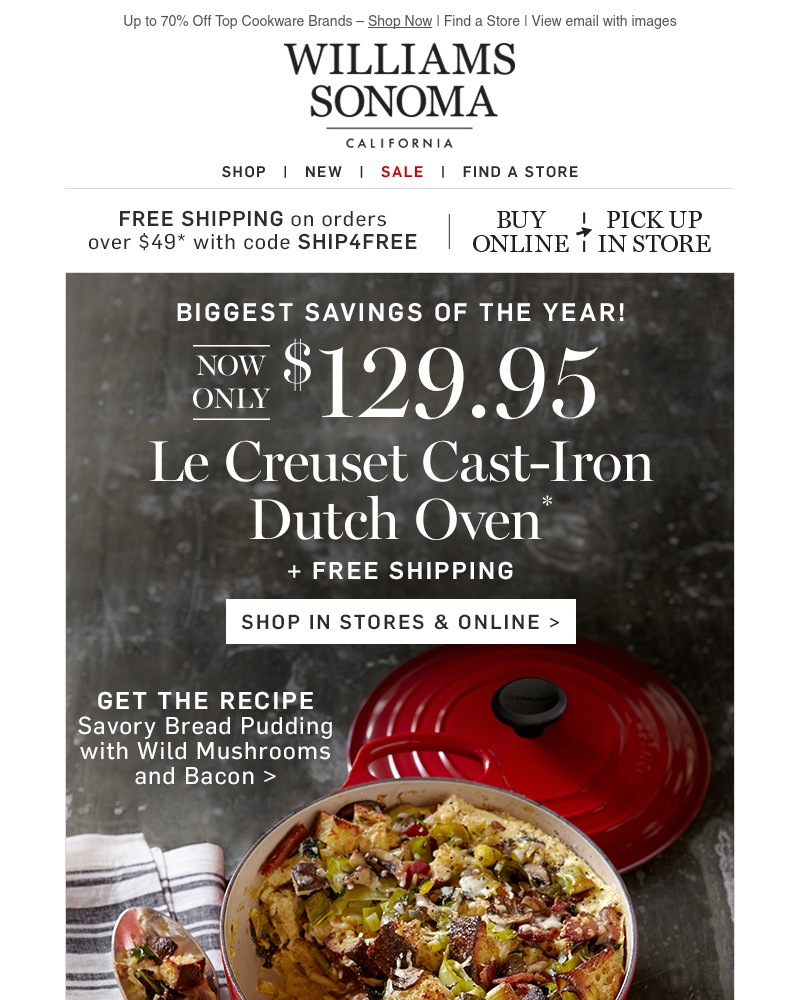 Screenshot of email with subject /media/emails/biggest-le-creuset-sale-of-the-year-1-cropped-49509a5e.jpg