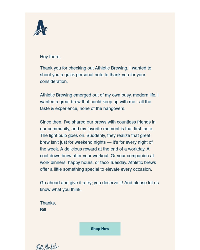 Screenshot of email with subject /media/emails/bill-at-athletic-thanks-for-checking-us-out-00a389-cropped-2fe1ee1a.jpg