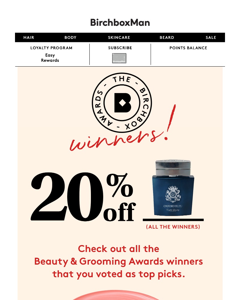 Screenshot of email with subject /media/emails/birchbox-awards-winners-and-20-off-inside-cropped-17b5fed7.jpg