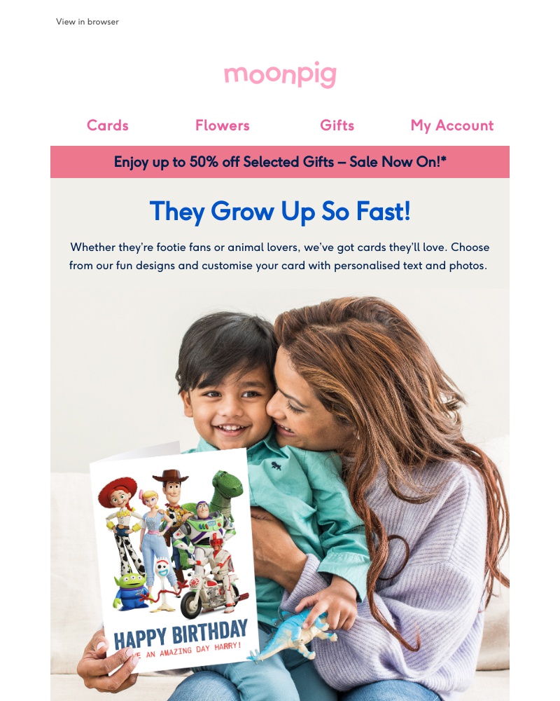 Screenshot of email with subject /media/emails/birthday-time-give-them-a-grin-cropped-b06ba17b.jpg