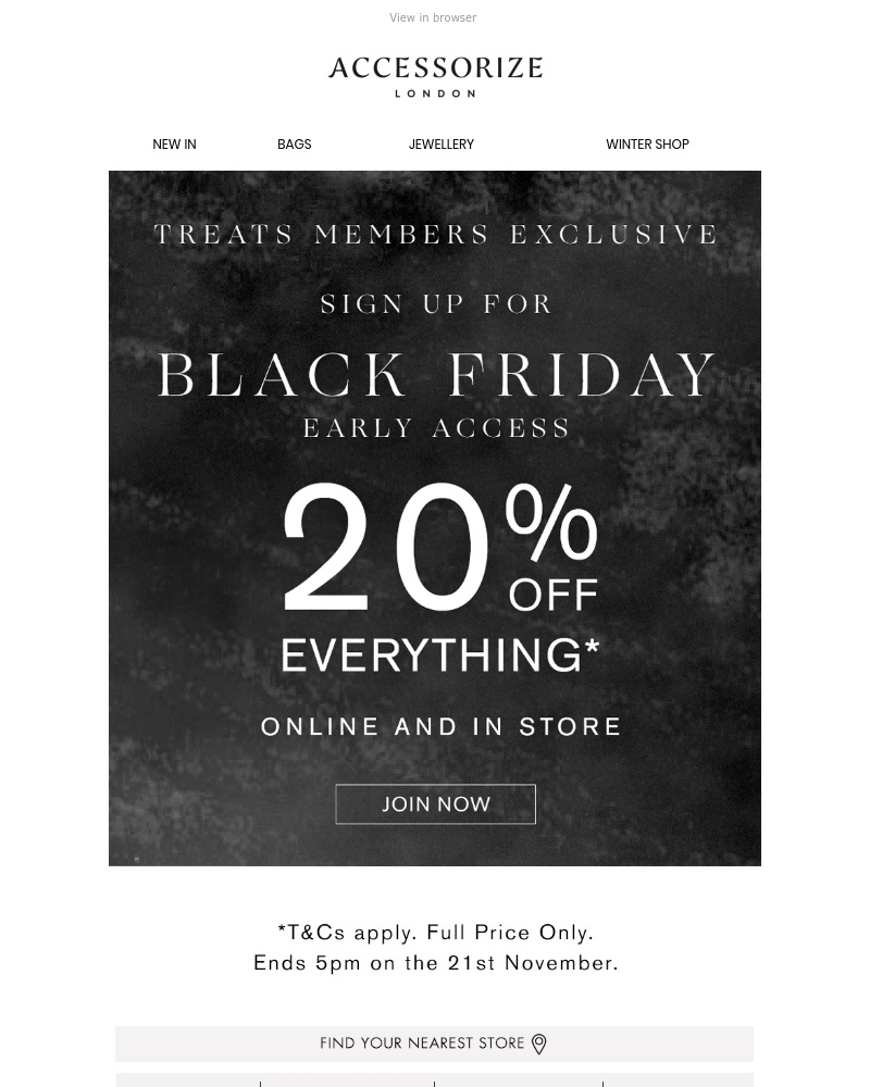 Screenshot of email with subject /media/emails/black-friday-20-off-everything-join-treats-for-early-access-cropped-ee604caa.jpg