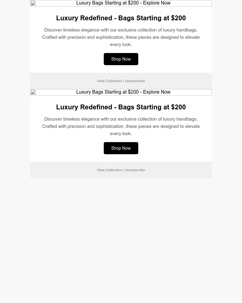 Screenshot of email with subject /media/emails/black-friday-2025-discover-your-new-favorite-louis-vuitton-bag-elegance-starts-at_8JdmPVN.jpg
