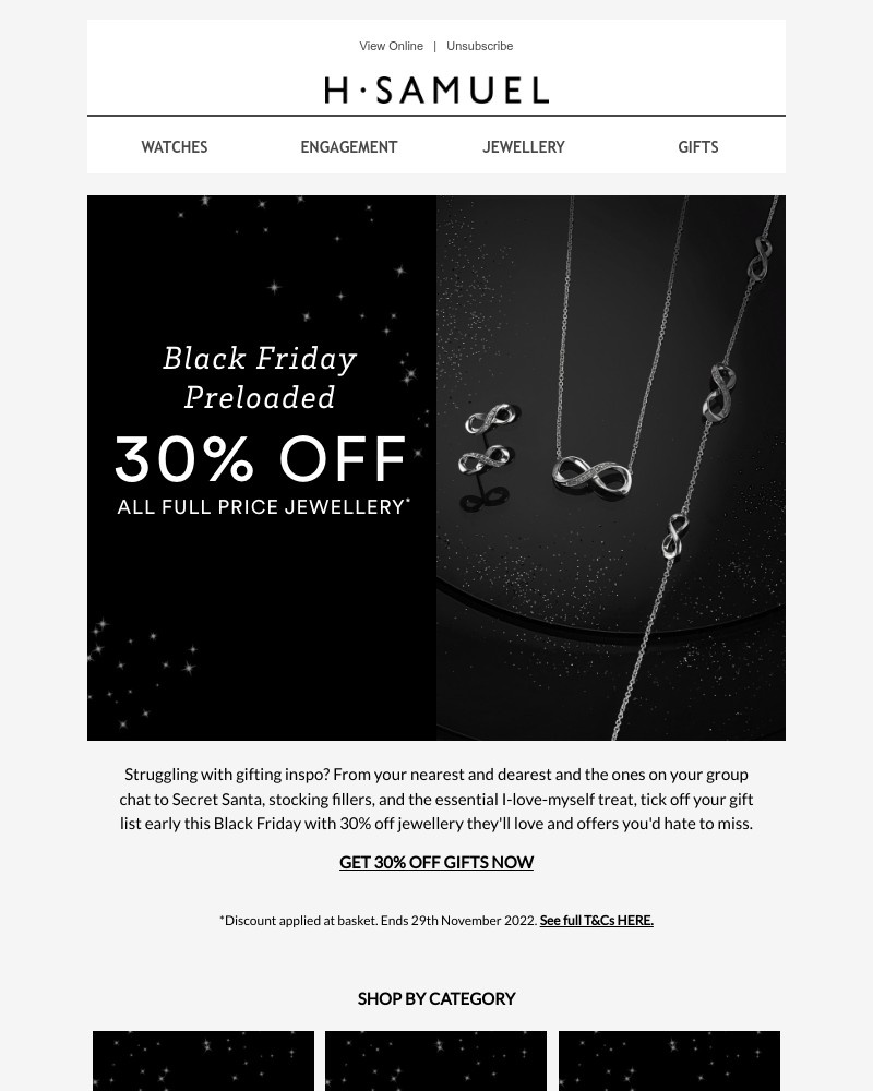Screenshot of email with subject /media/emails/black-friday-continues-i-30-off-9a4f4a-cropped-ddea7286.jpg