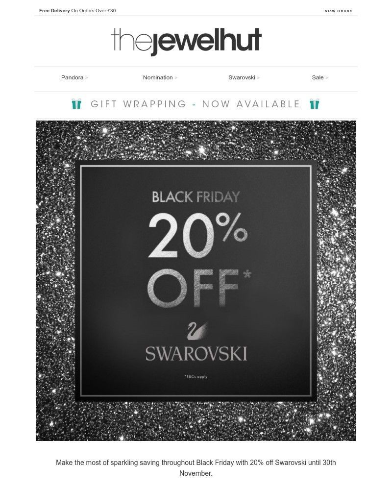 Screenshot of email with subject /media/emails/black-friday-deal-20-off-swarovski-25ae3e-cropped-1f880c8f.jpg