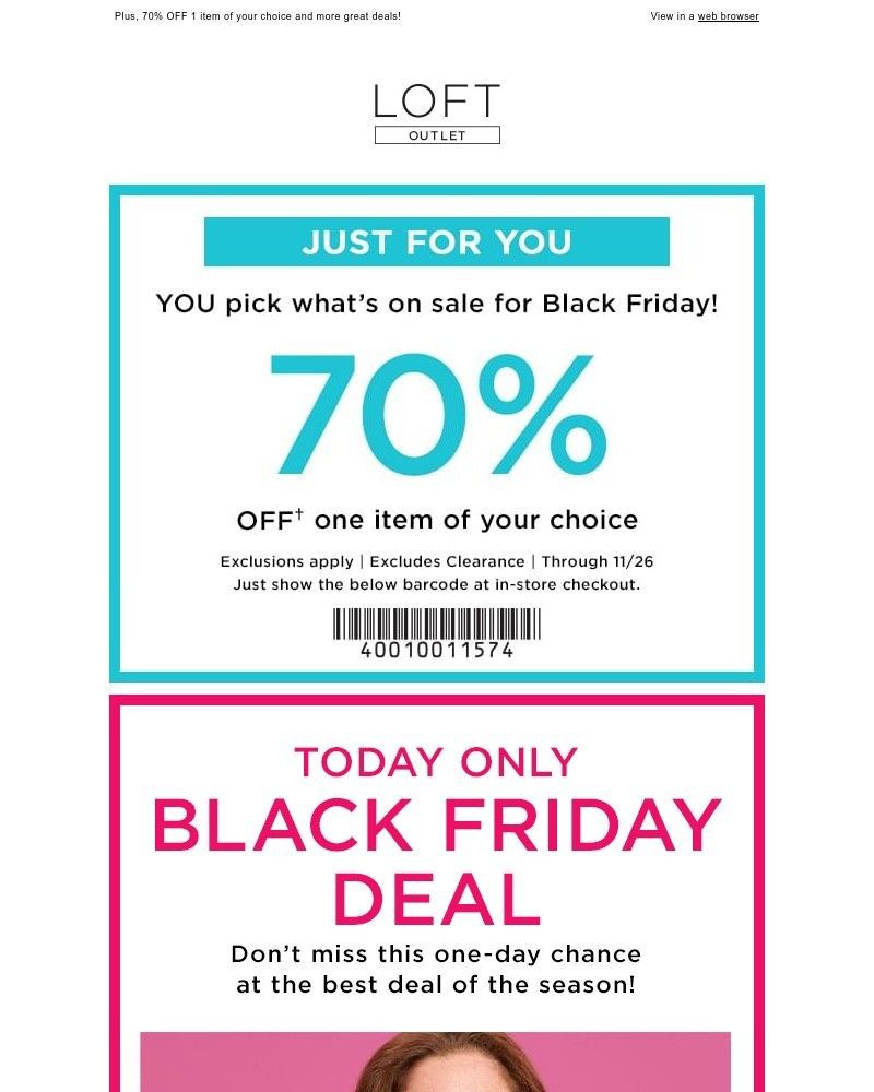 Screenshot of email with subject /media/emails/black-friday-doorbuster-1999-sweaters-today-only-377296-cropped-d764bc11.jpg