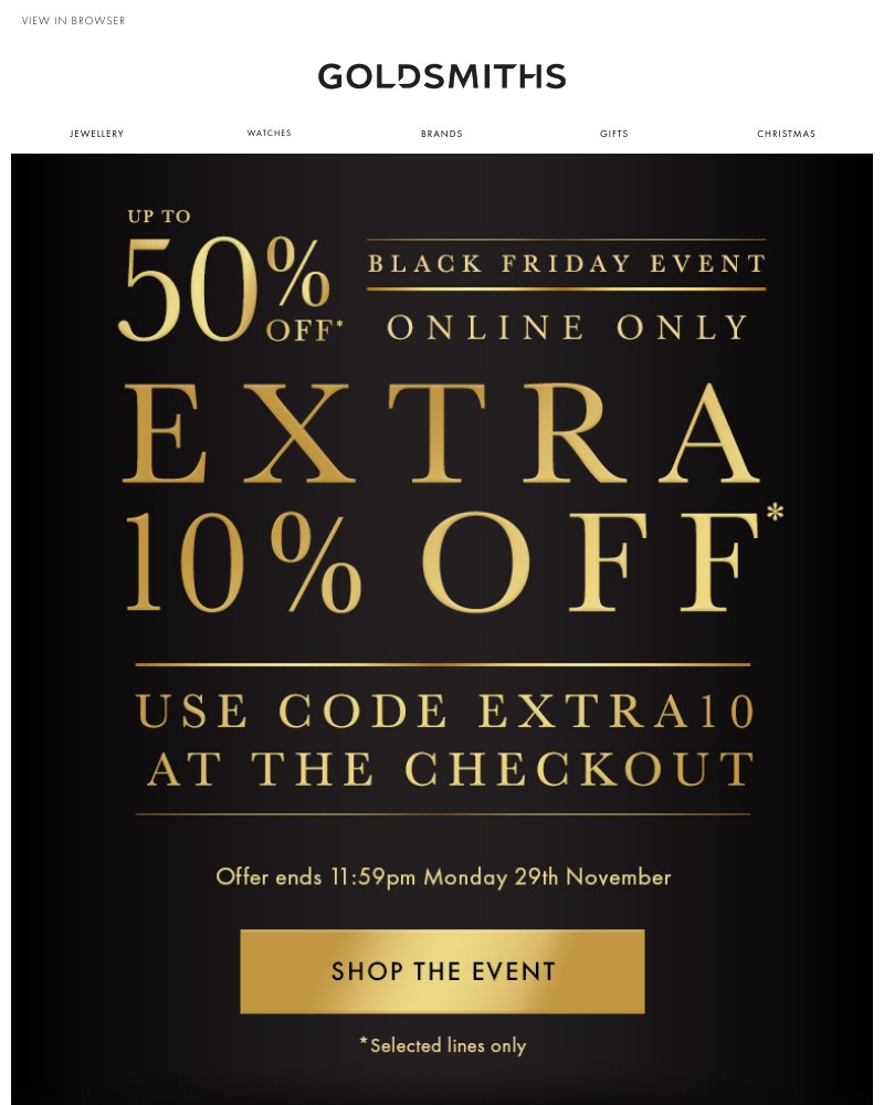 Screenshot of email with subject /media/emails/black-friday-event-extra-10-off-7b8e53-cropped-773f3705.jpg