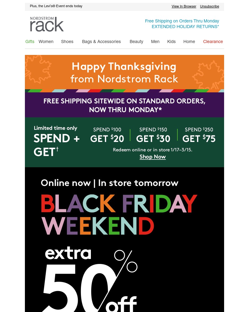 Screenshot of email with subject /media/emails/black-friday-exclusive-extra-50-off-clearance-cropped-08e88142.jpg