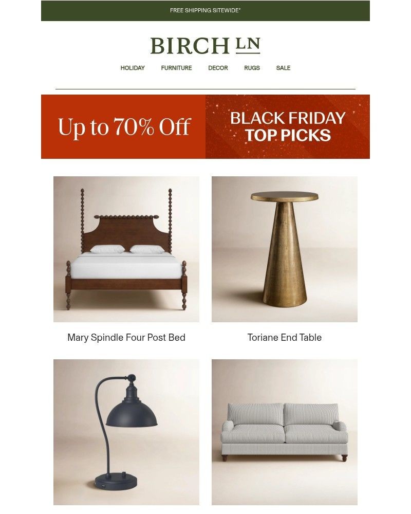 Screenshot of email with subject /media/emails/black-friday-mary-spindle-four-post-bed-sale-biggest-drop-of-the-year-f7014a-crop_1DYc9qU.jpg