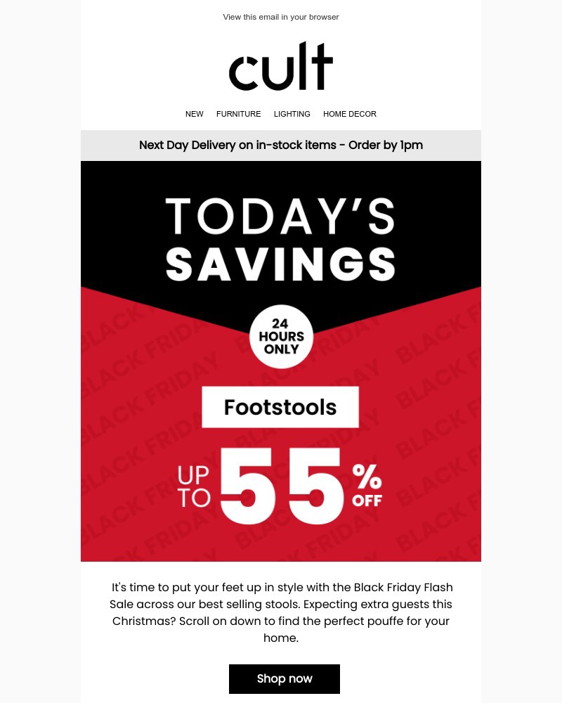 Screenshot of email with subject /media/emails/black-friday-plus-extra-savings-on-footstools-52f408-cropped-8c556268.jpg