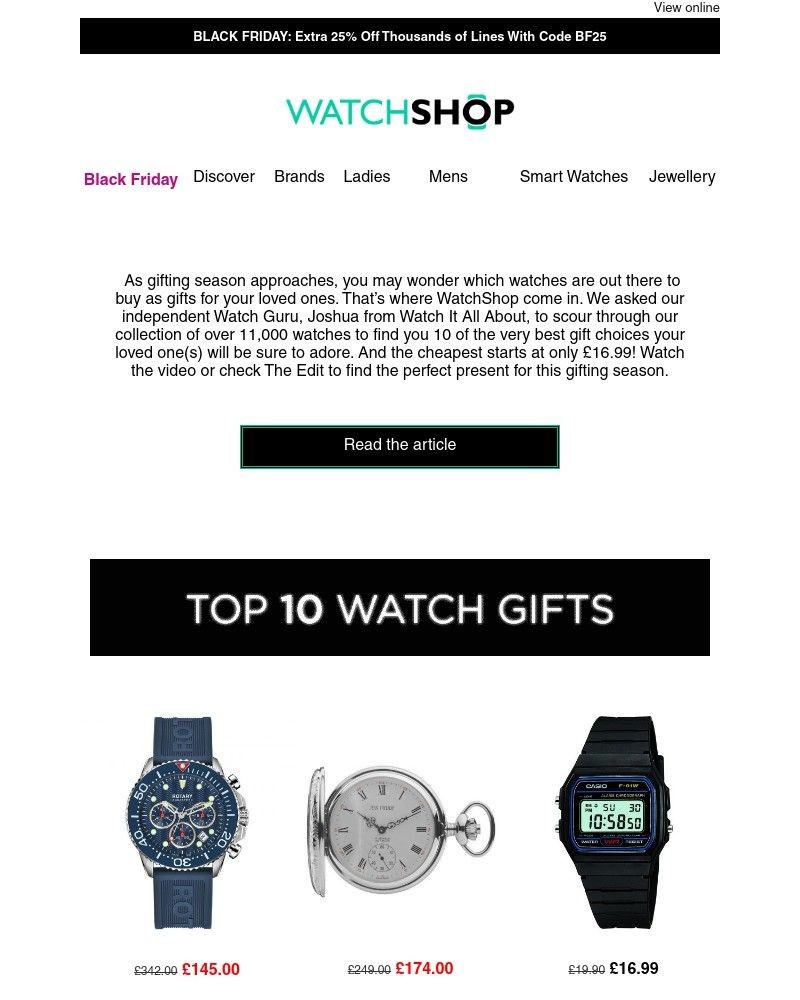 Screenshot of email with subject /media/emails/black-friday-top-10-watch-gifts-da4a59-cropped-bd23f08f.jpg