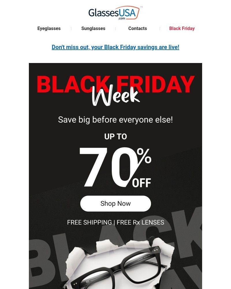 Screenshot of email with subject /media/emails/black-friday-week-up-to-70-off-your-new-perfect-pair-b6a3f1-cropped-3470ec46.jpg