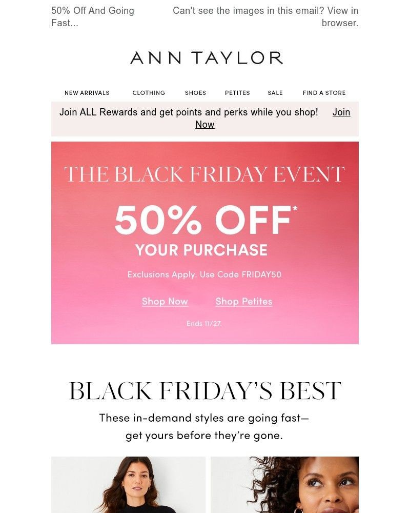 Screenshot of email with subject /media/emails/black-fridays-most-popular-styles-bfc8c7-cropped-8e63d217.jpg