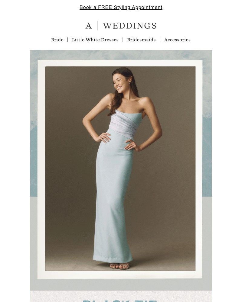 Screenshot of email sent to a Anthropologie Newsletter subscriber