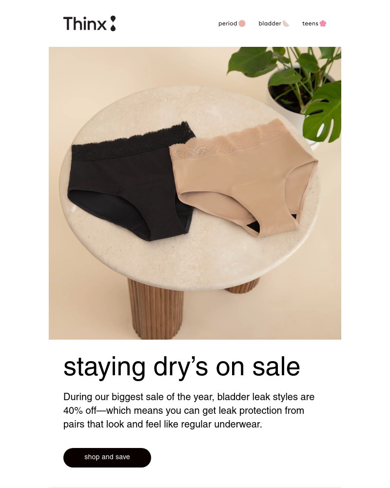 Screenshot of email with subject /media/emails/bladder-leak-styles-are-40-off-dc6dd6-cropped-ea1bbc03.jpg