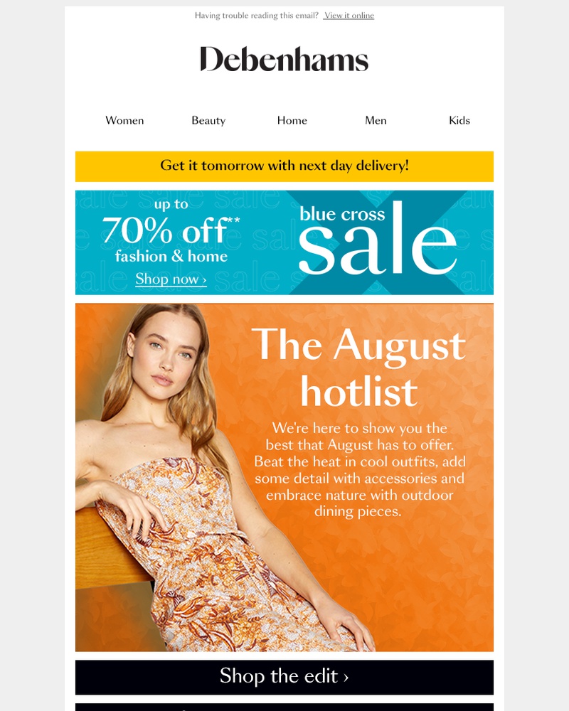 Screenshot of email with subject /media/emails/blue-cross-sale-up-to-70-off-summer-fashion-b6b1e0-cropped-dc0bdb59.jpg