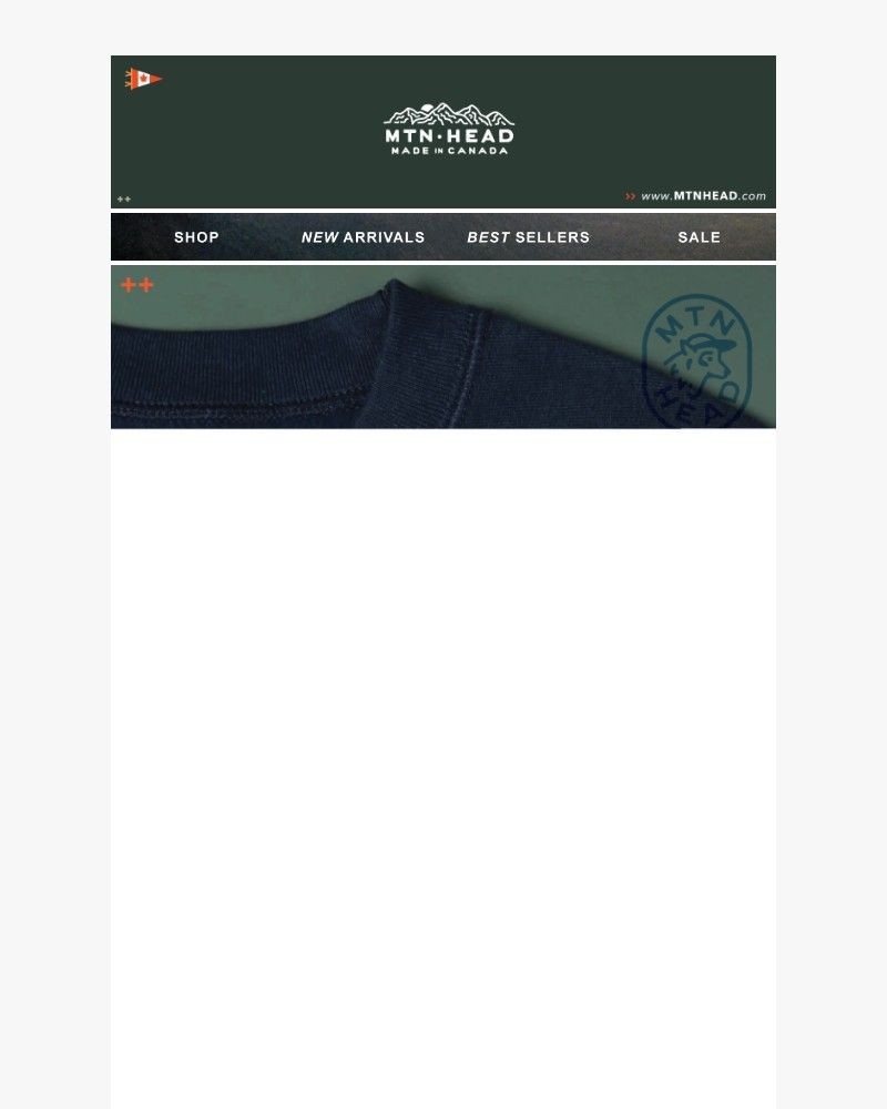 Screenshot of email sent to a Muttonhead Newsletter subscriber