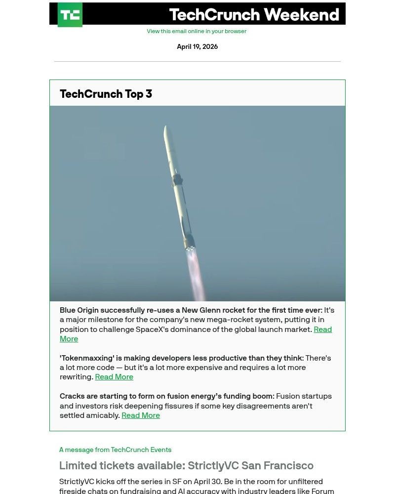 Screenshot of email with subject /media/emails/blue-origin-successfully-re-uses-a-new-glenn-rocket-for-the-first-time-ever-8807b_seoQ6BL.jpg