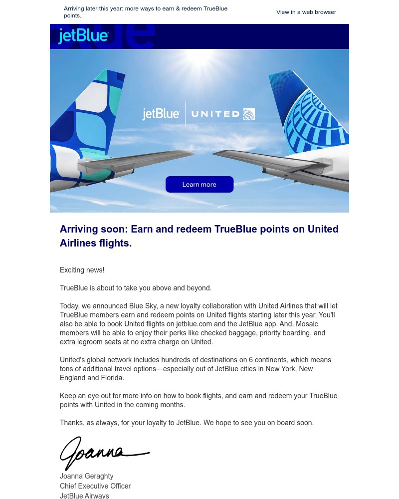 Screenshot of email with subject /media/emails/blue-sky-our-new-loyalty-collab-with-united-airlines-70528f-cropped-51931cc7.jpg