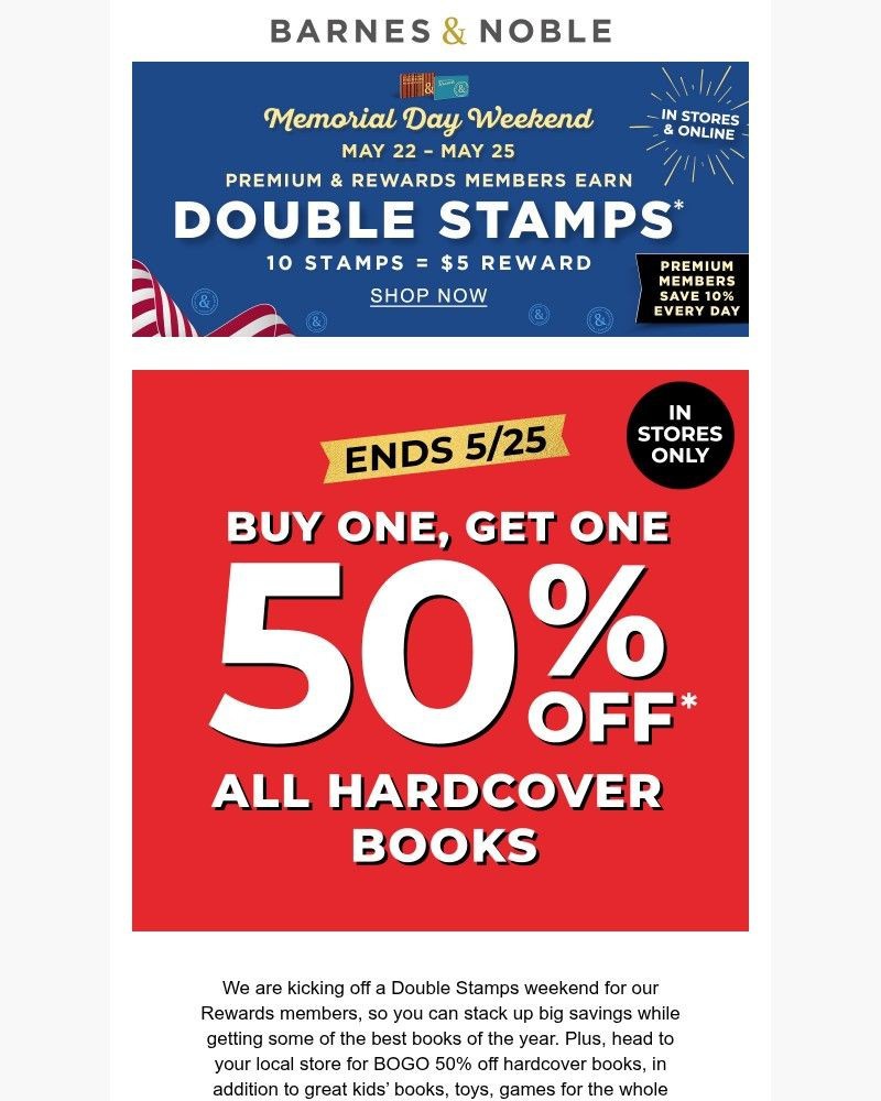 Screenshot of email with subject /media/emails/bogo-50-off-all-hardcovers-in-stores-plus-double-stamps-2969be-cropped-830ce69e.jpg