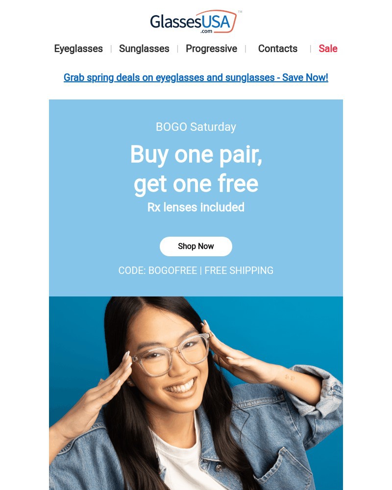 Screenshot of email with subject /media/emails/bogo-free-saturdays-just-hit-different-f6ff73-cropped-fa8cacae.jpg