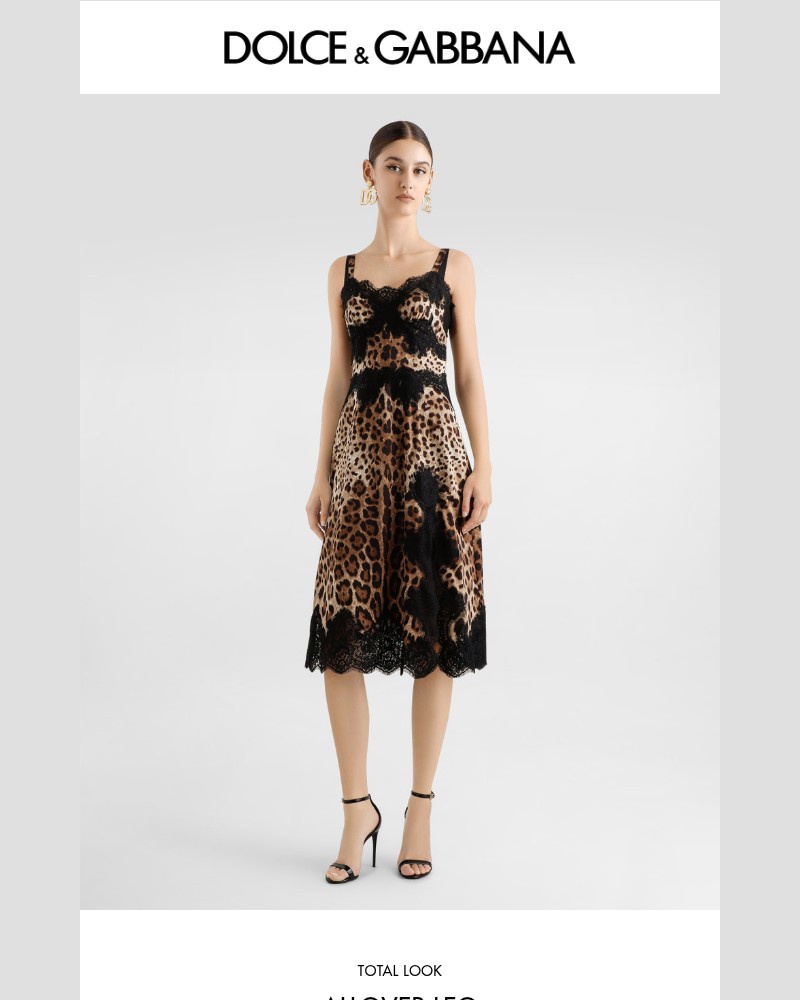 Screenshot of email sent to a Dolce & Gabbana Newsletter subscriber