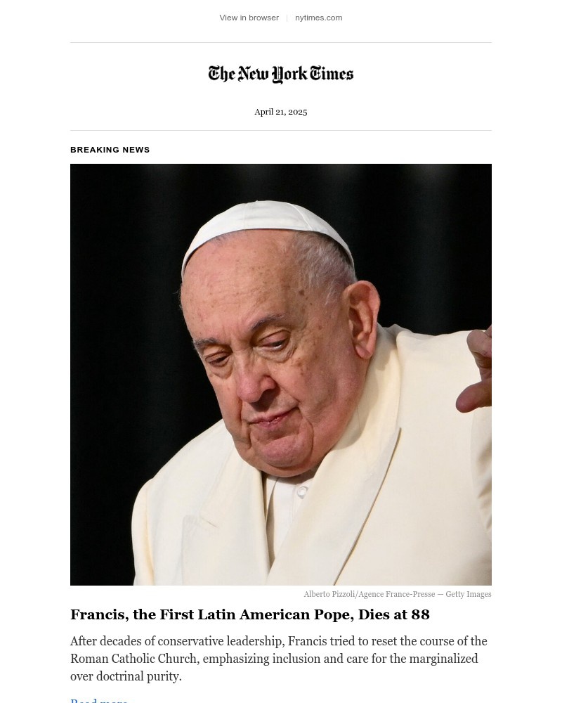 Screenshot of email with subject /media/emails/breaking-news-francis-the-first-latin-american-pope-dies-at-88-cd1e1a-cropped-e9de626a.jpg