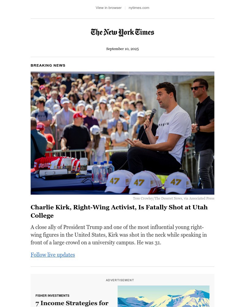 Screenshot of email with subject /media/emails/breaking-news-right-wing-activist-charlie-kirk-killed-in-shooting-at-utah-college_NOGogiu.jpg