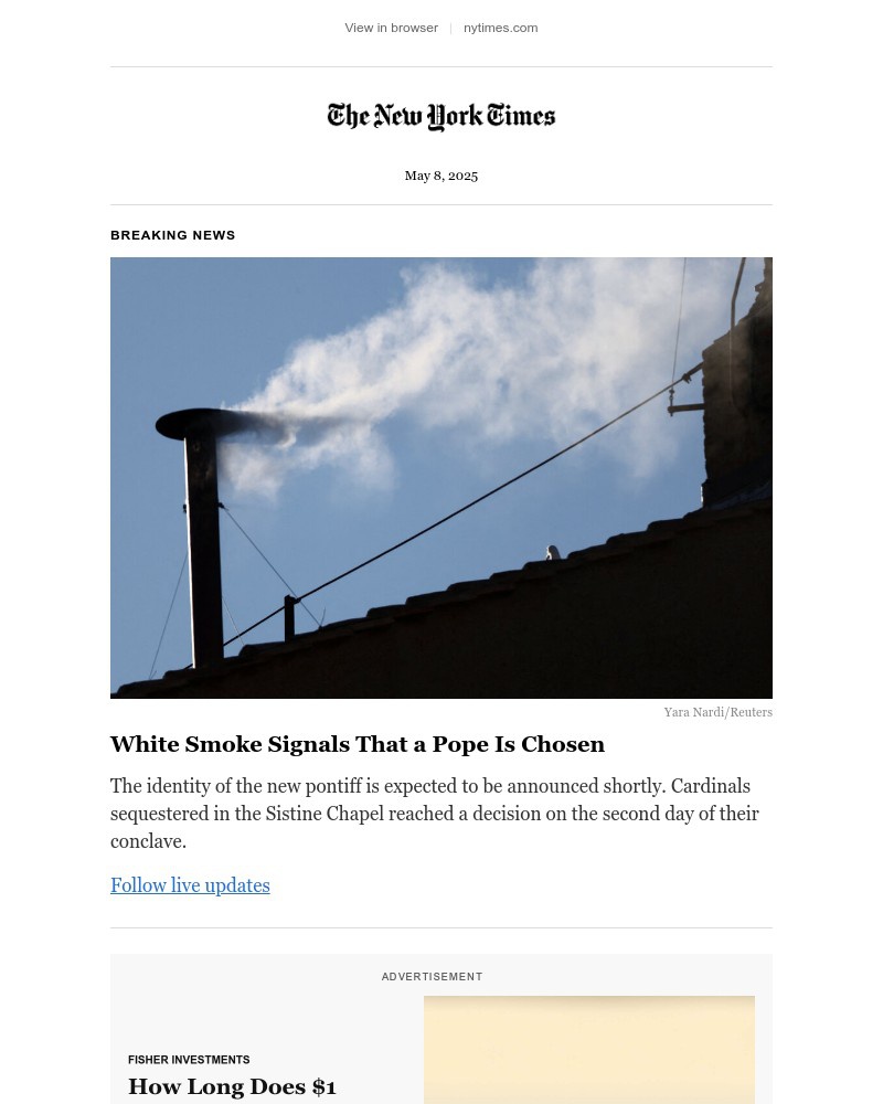 Screenshot of email with subject /media/emails/breaking-news-white-smoke-is-signaling-that-a-pope-has-been-chosen-dbe910-cropped_UlqObtK.jpg