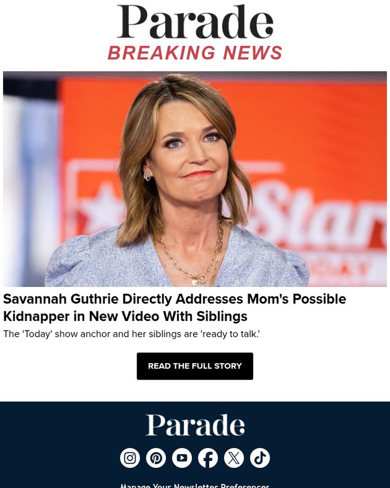 Screenshot of email with subject /media/emails/breaking-savannah-guthrie-directly-addresses-moms-possible-kidnapper-in-new-video_kprmEYt.jpg