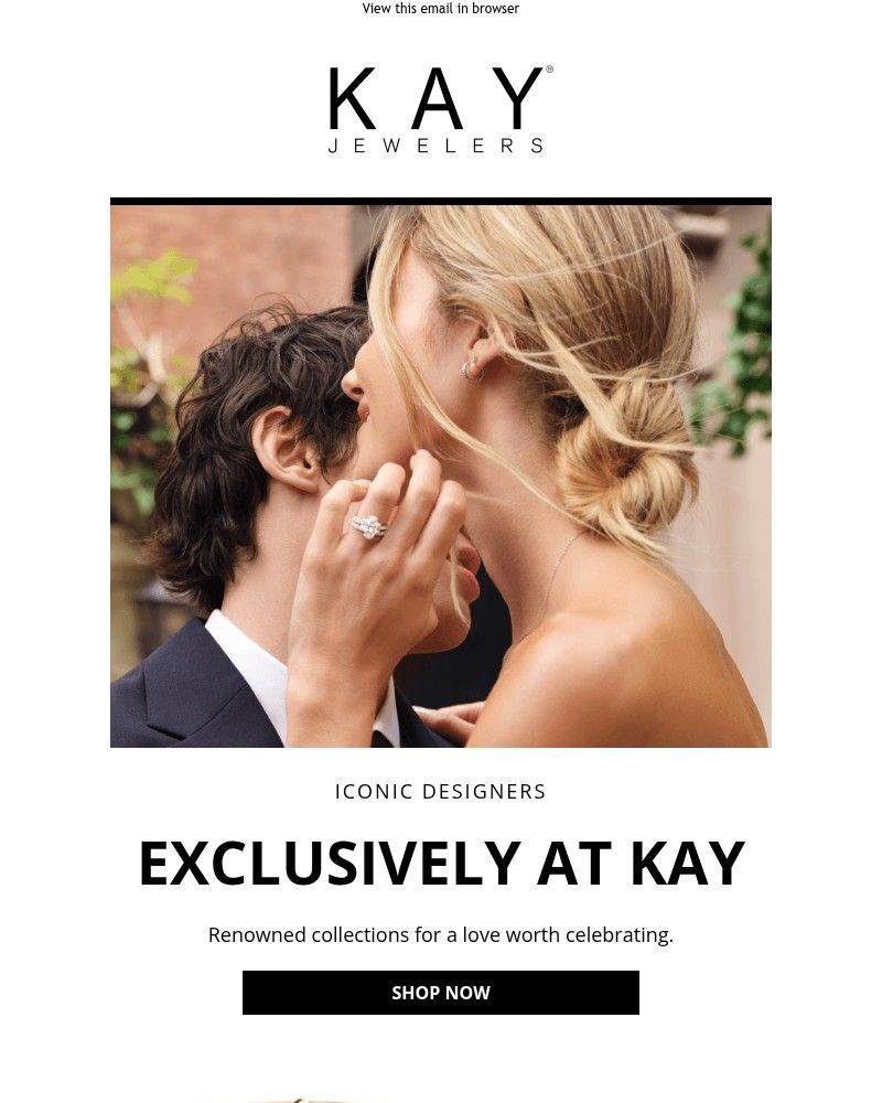 Screenshot of email sent to a Kay Newsletter subscriber