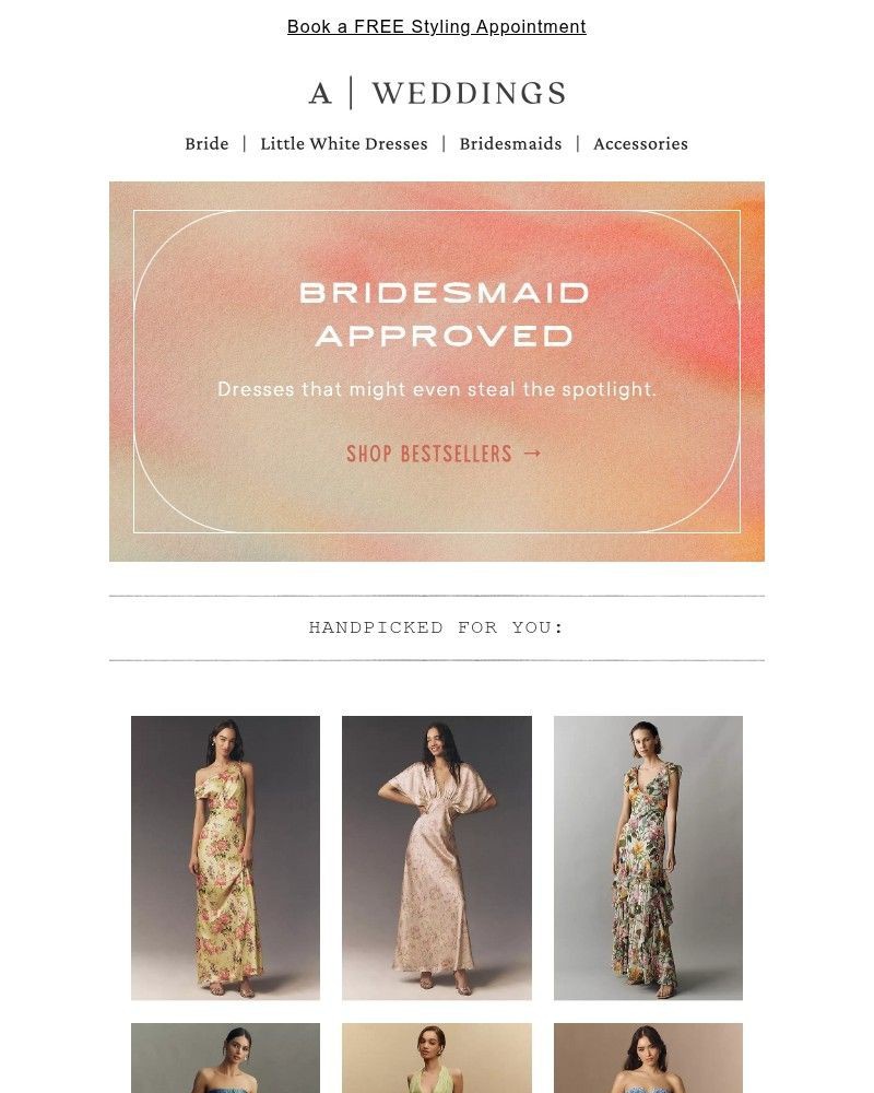 Screenshot of email with subject /media/emails/bridesmaid-bestsellers-654af8-cropped-a2d0104a.jpg
