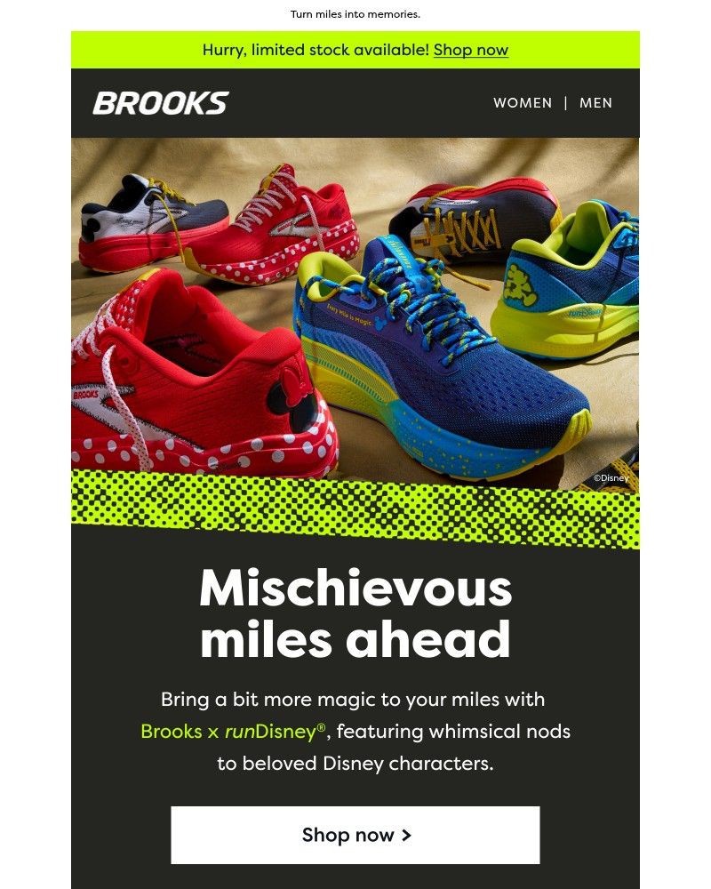 Screenshot of email with subject /media/emails/brooks-x-rundisney-is-here-220896-cropped-8b744ce2.jpg