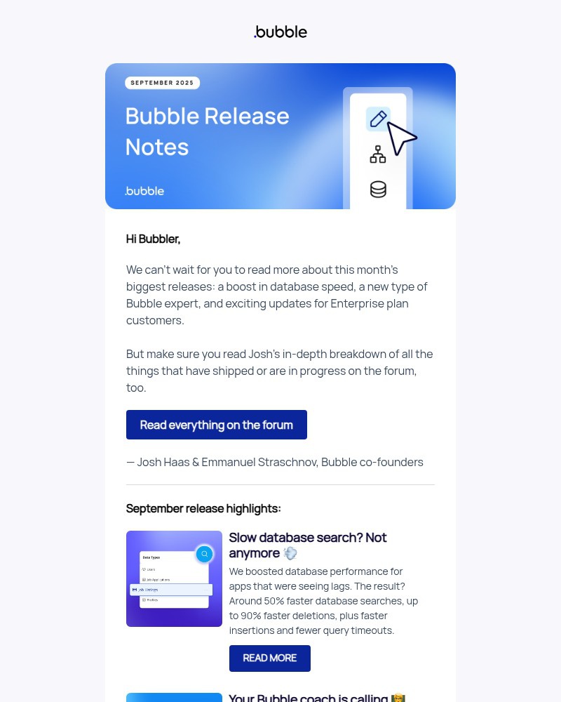 Screenshot of email with subject /media/emails/bubble-release-notes-september-25-100f0f-cropped-c7177639.jpg