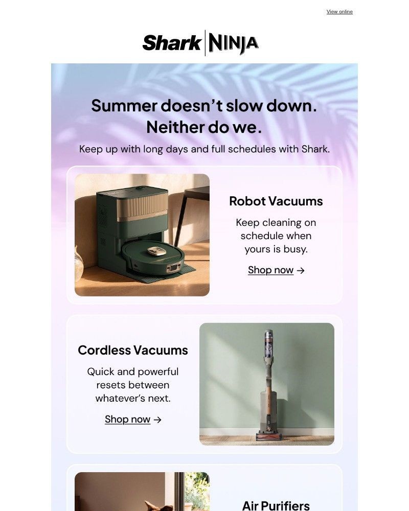 Screenshot of email sent to a Shark Newsletter subscriber