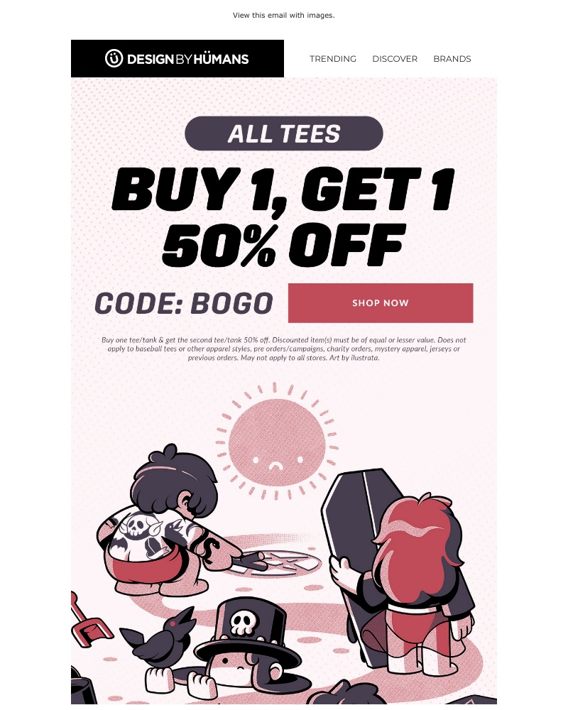 Screenshot of email with subject /media/emails/buy-one-tee-get-a-second-tee-50-off-cropped-21daf5e7.jpg