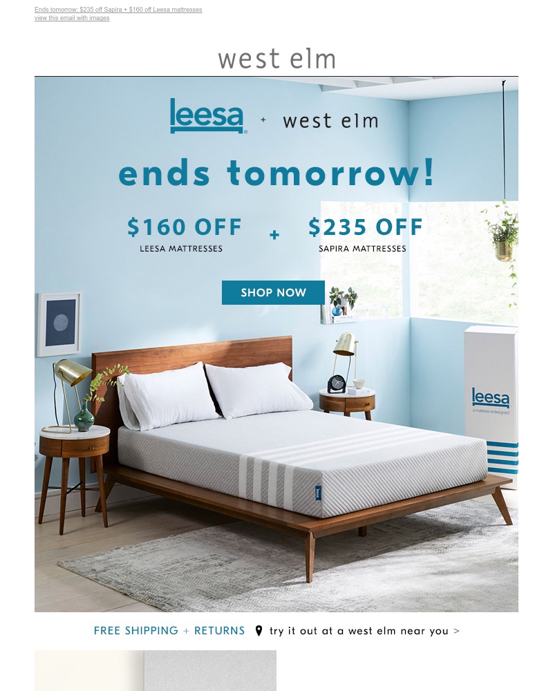 Screenshot of email with subject /media/emails/byeee-lumpy-old-mattress-save-big-on-leesa-mattresses-ends-tomorrow-cropped-1b4491cd.jpg