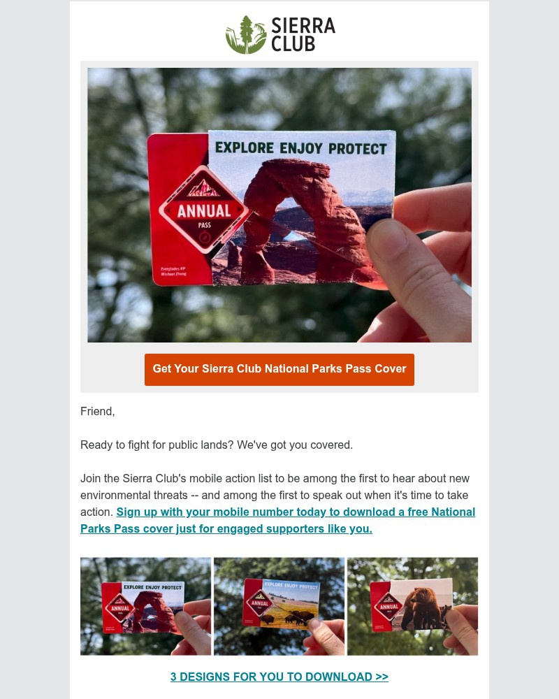 Screenshot of email with subject /media/emails/calling-all-national-parks-pass-holders-880d53-cropped-88364295.jpg