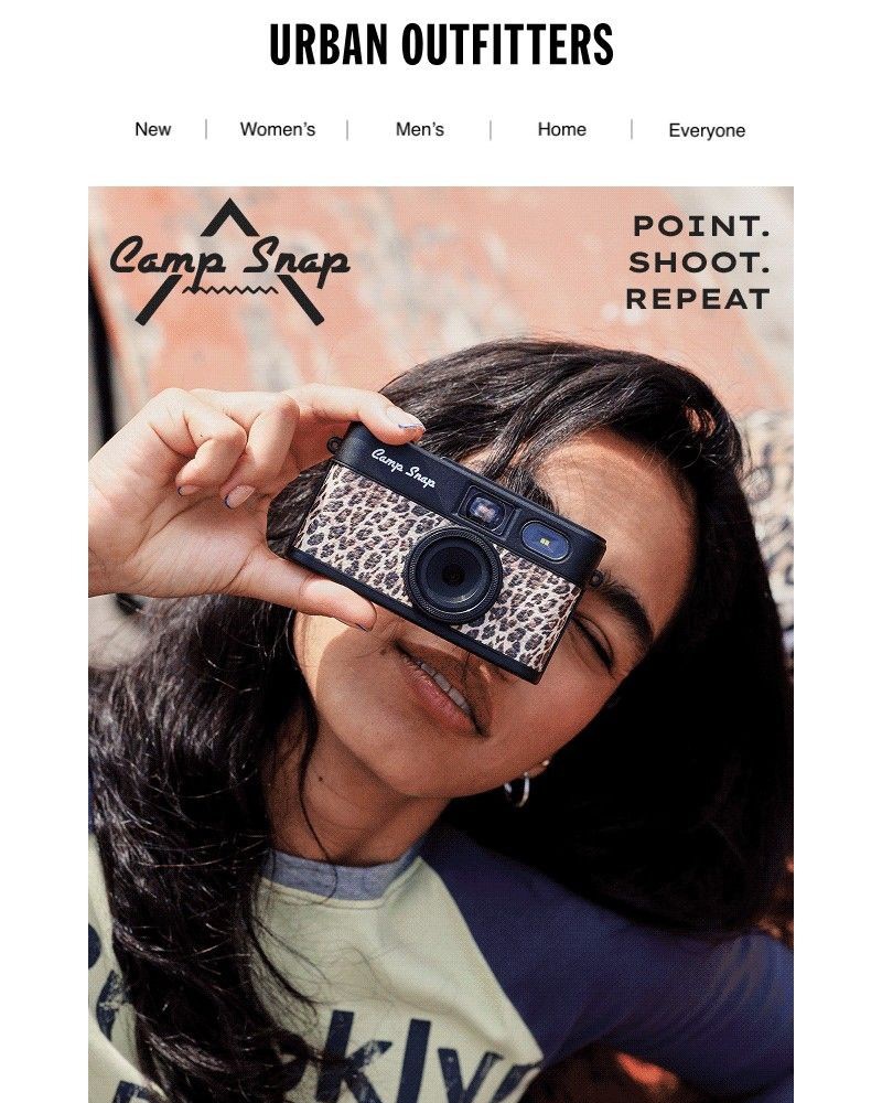 Screenshot of email sent to a Urban Outfitters Newsletter subscriber