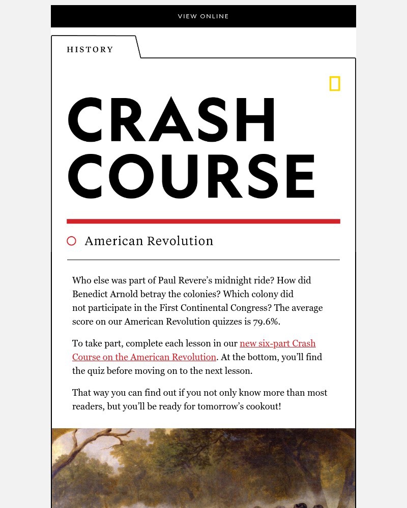 Screenshot of email with subject /media/emails/can-you-beat-the-average-nat-geo-reader-on-a-revolutionary-war-quiz-012067-croppe_wc7M7bL.jpg