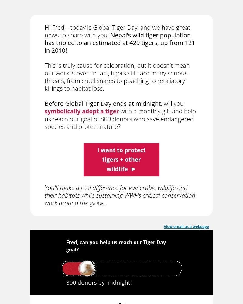 Screenshot of email with subject /media/emails/can-you-spare-2-minutes-on-global-tiger-day-f3c50c-cropped-4bf0addb.jpg