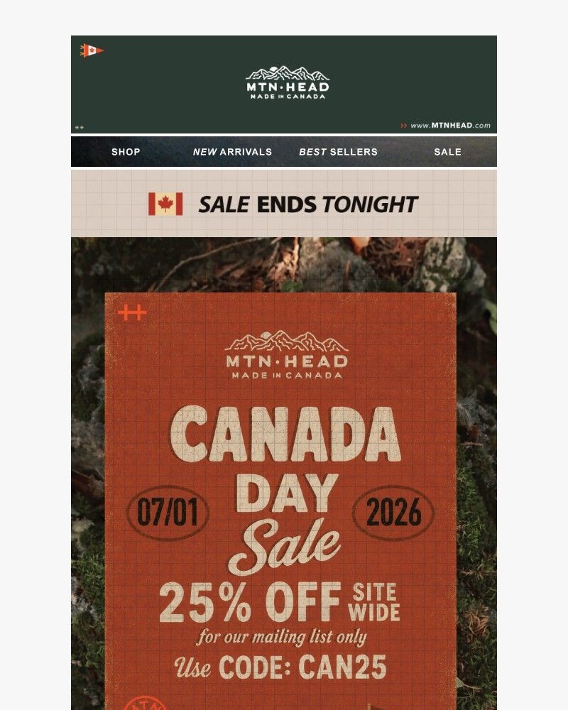 Screenshot of email with subject /media/emails/canada-day-sale-ends-tonight-25-off-site-wide-1f8b89-cropped-384ade8c.jpg