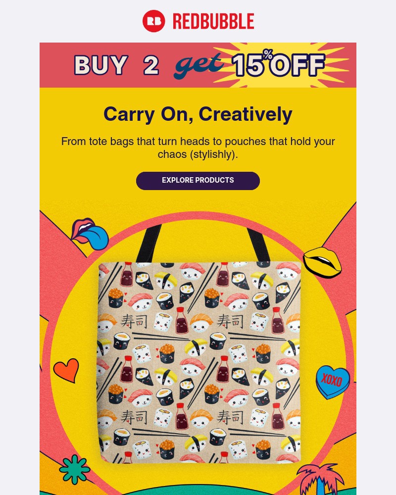 Screenshot of email with subject /media/emails/carry-stuff-your-way-2-totes-or-pouches-15-off-b25412-cropped-8d1f339e.jpg