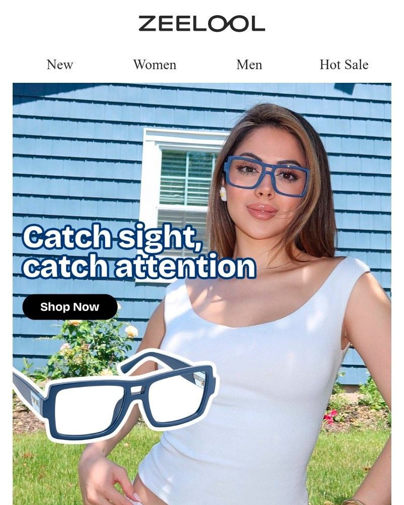 Screenshot of email sent to a Zeelool Newsletter subscriber