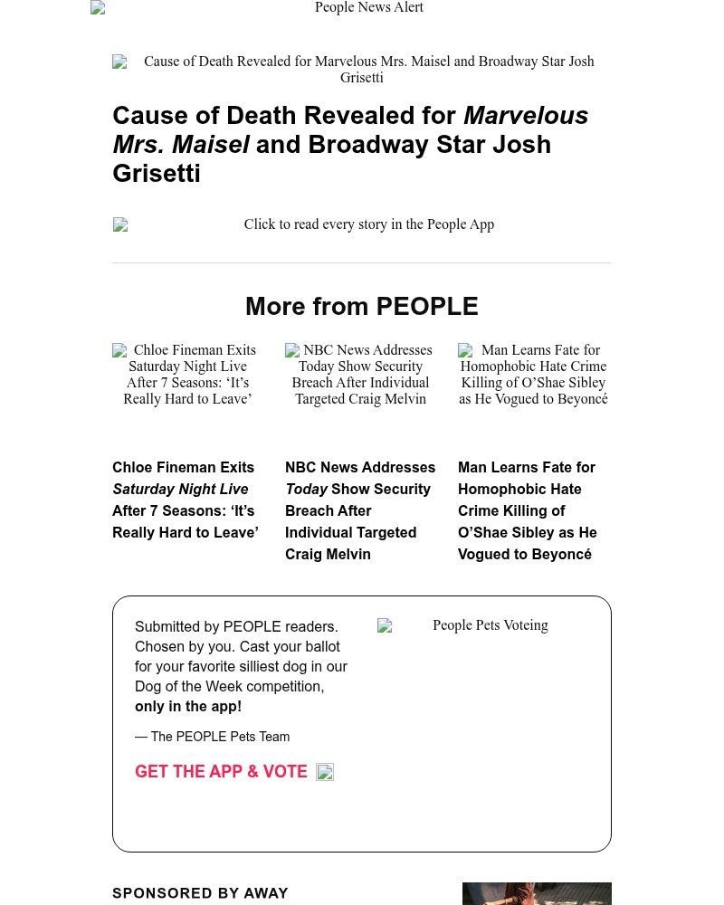 Screenshot of email with subject /media/emails/cause-of-death-revealed-for-marvelous-mrs-maisel-and-broadway-star-josh-grisetti-_EirTJZn.jpg