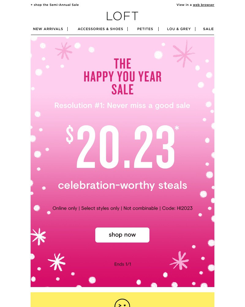 Screenshot of email with subject /media/emails/celebrate-2023-with-2023-steals-88d7b2-cropped-fe88d15e.jpg