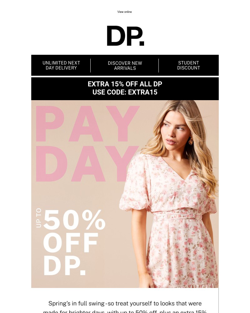 Screenshot of email with subject /media/emails/celebrate-brighter-days-with-up-to-50-off-616f47-cropped-d0d4dba8.jpg