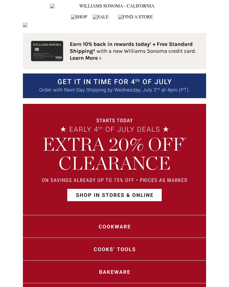 Screenshot of email with subject /media/emails/celebrate-early-with-an-extra-20-off-clearance-965caf-cropped-78adf6d2.jpg