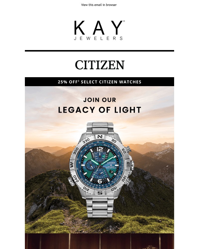 Screenshot of email with subject /media/emails/celebrate-earth-month-25-off-select-citizen-watches-7ecc5b-cropped-c210a2da.jpg